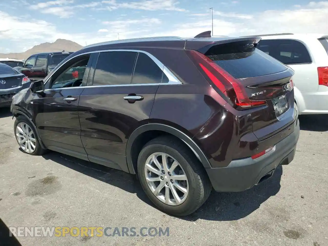 2 Photograph of a damaged car 1GYAZAR40LF059910 CADILLAC XT4 2020