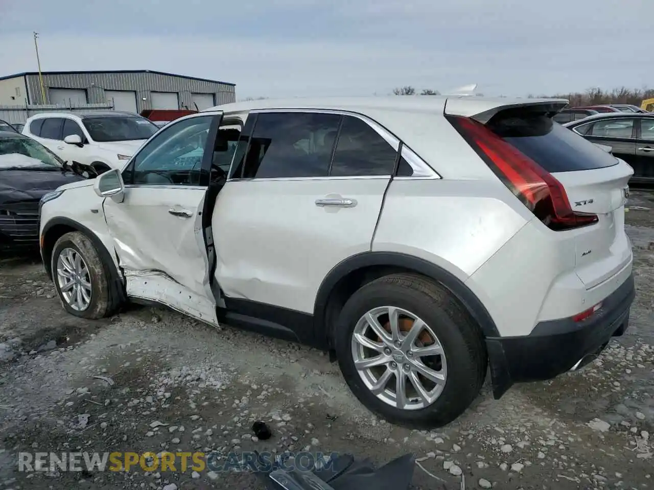 2 Photograph of a damaged car 1GYFZBR42LF133016 CADILLAC XT4 2020