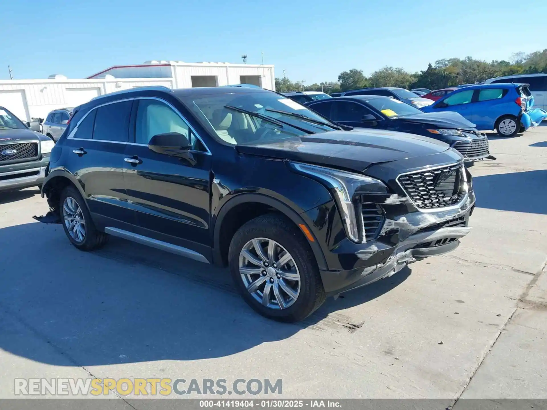 1 Photograph of a damaged car 1GYFZCR40LF126488 CADILLAC XT4 2020