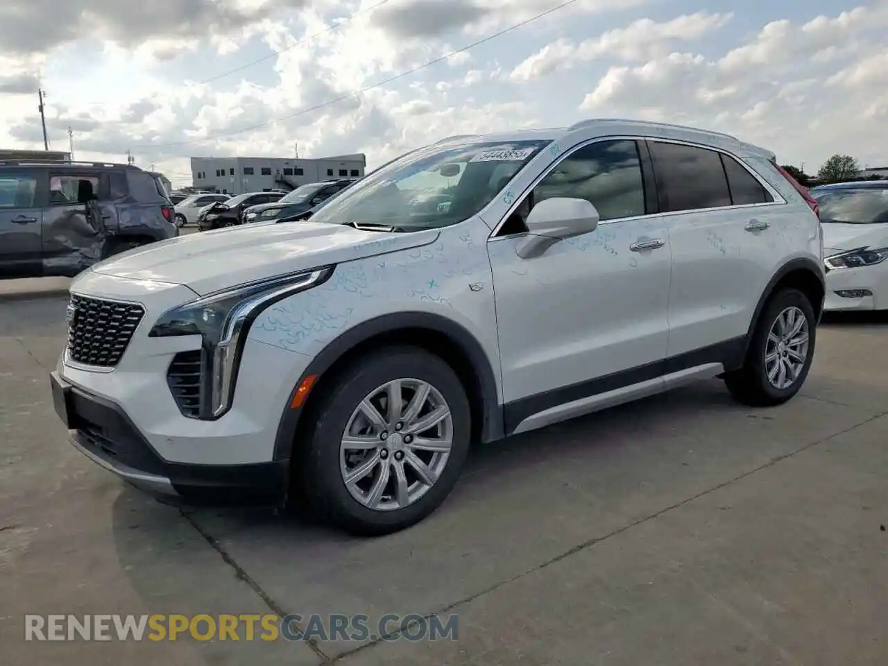 1 Photograph of a damaged car 1GYFZCR44LF113629 CADILLAC XT4 2020