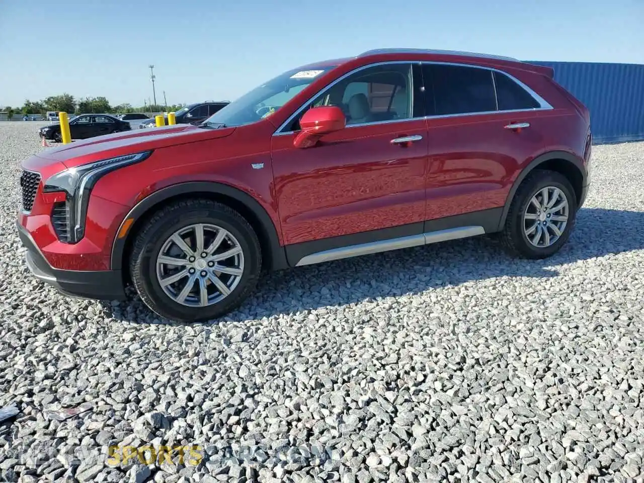 1 Photograph of a damaged car 1GYFZCR47LF040062 CADILLAC XT4 2020