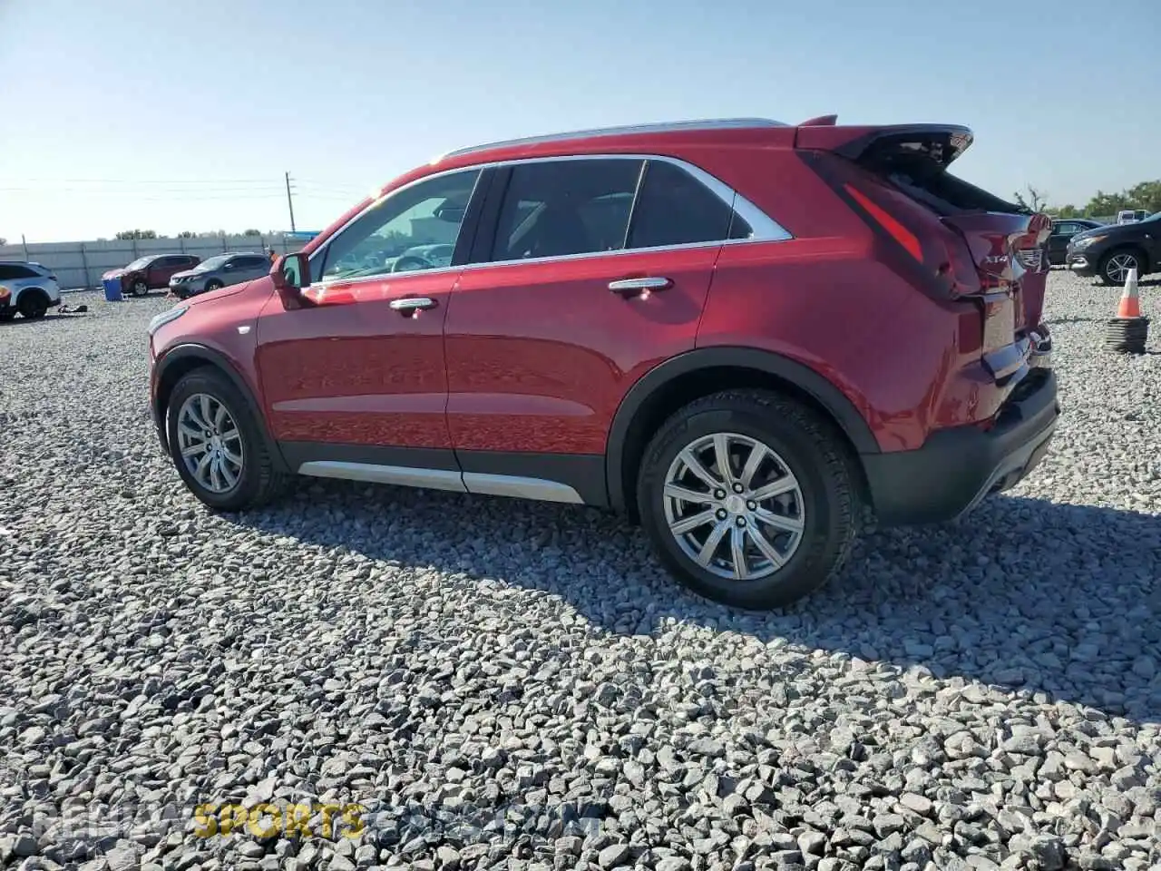 2 Photograph of a damaged car 1GYFZCR47LF040062 CADILLAC XT4 2020