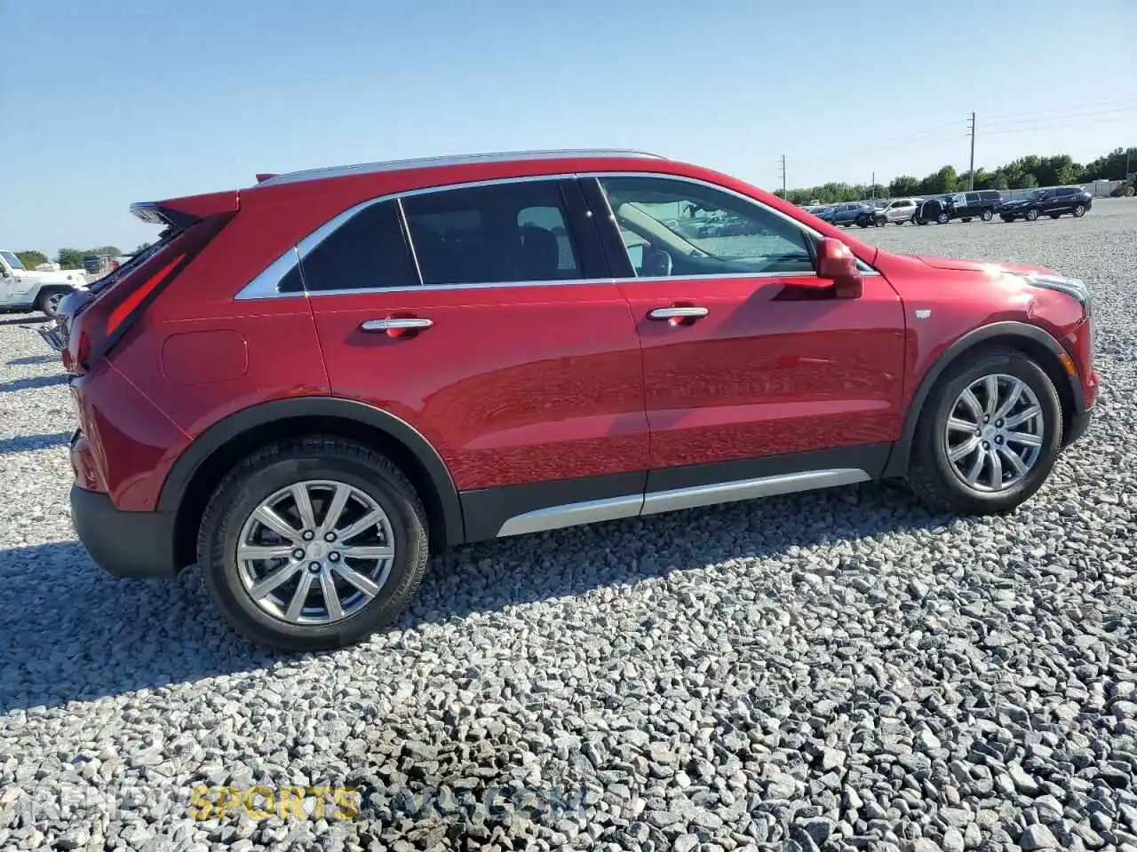3 Photograph of a damaged car 1GYFZCR47LF040062 CADILLAC XT4 2020