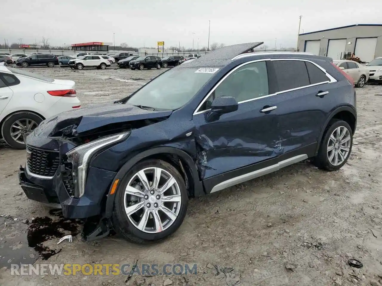 1 Photograph of a damaged car 1GYFZCR47LF071375 CADILLAC XT4 2020
