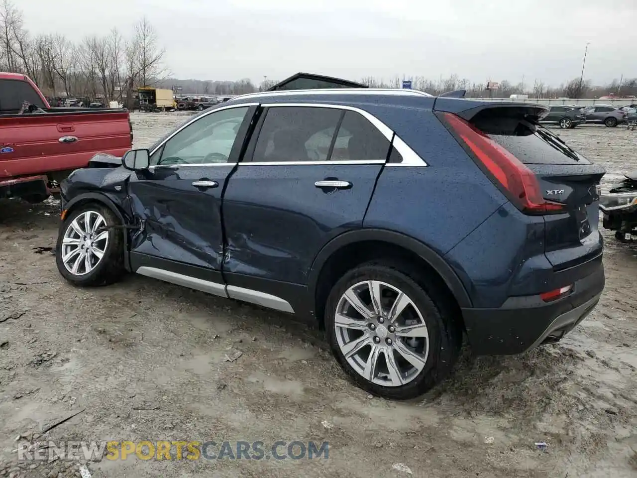2 Photograph of a damaged car 1GYFZCR47LF071375 CADILLAC XT4 2020