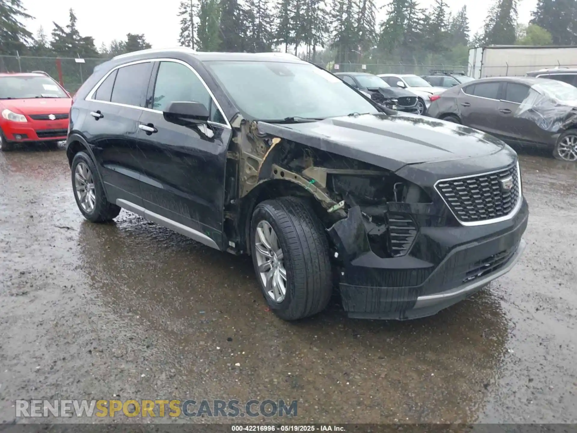 1 Photograph of a damaged car 1GYFZDR45LF049638 CADILLAC XT4 2020
