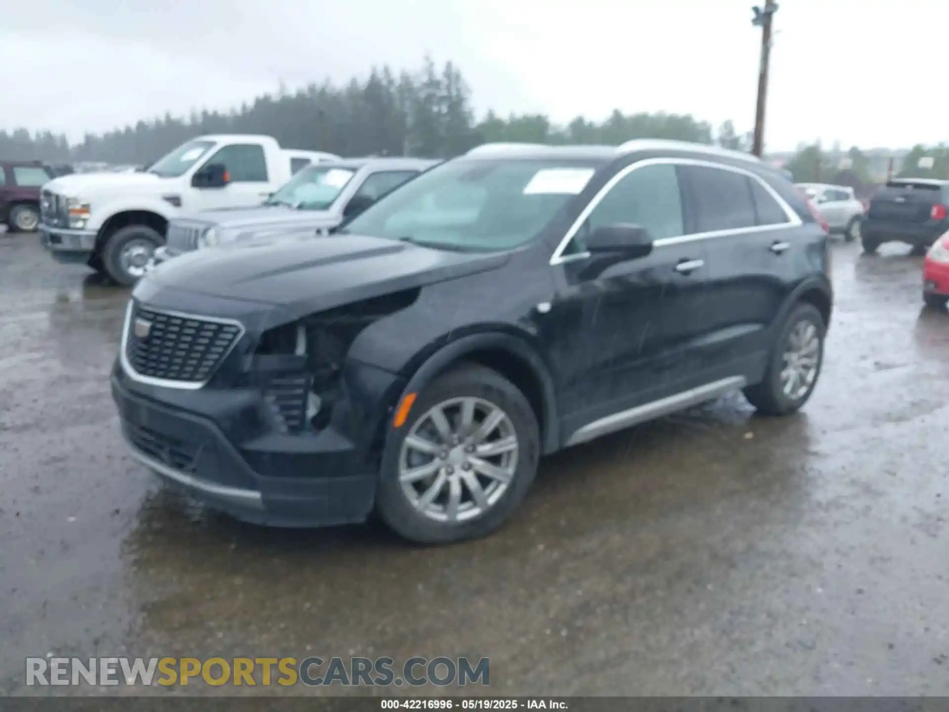 2 Photograph of a damaged car 1GYFZDR45LF049638 CADILLAC XT4 2020