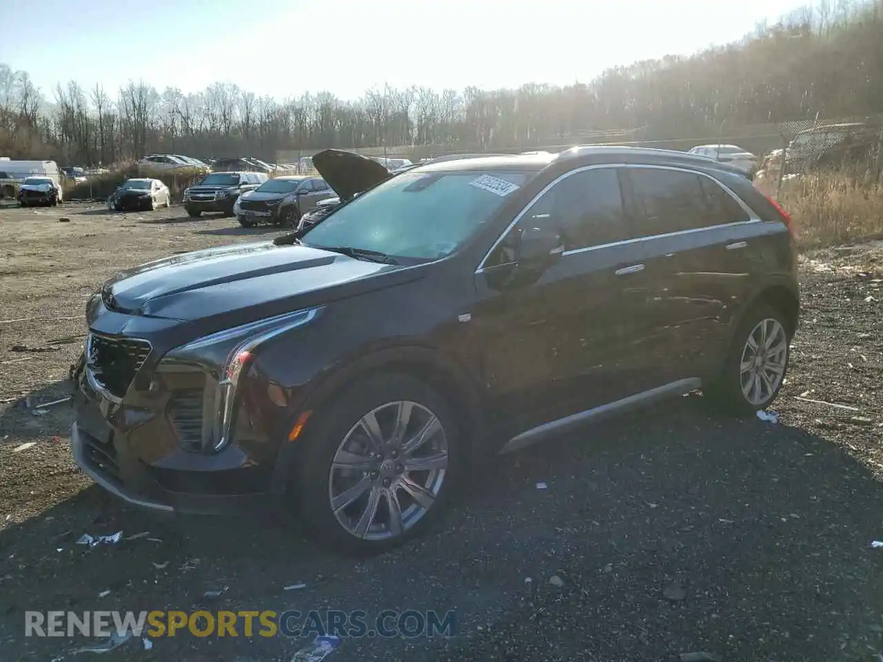 1 Photograph of a damaged car 1GYFZDR46LF075567 CADILLAC XT4 2020
