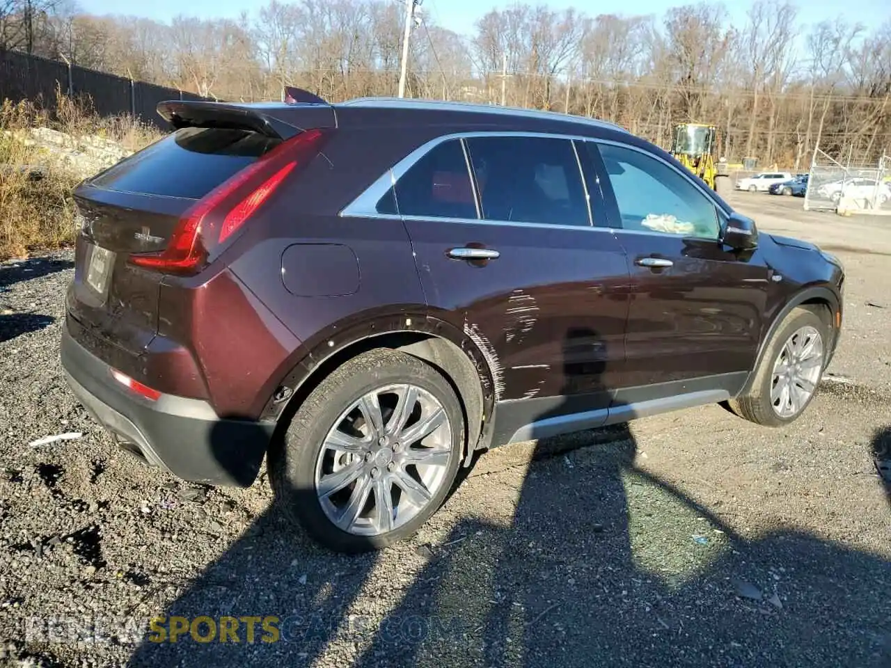 3 Photograph of a damaged car 1GYFZDR46LF075567 CADILLAC XT4 2020