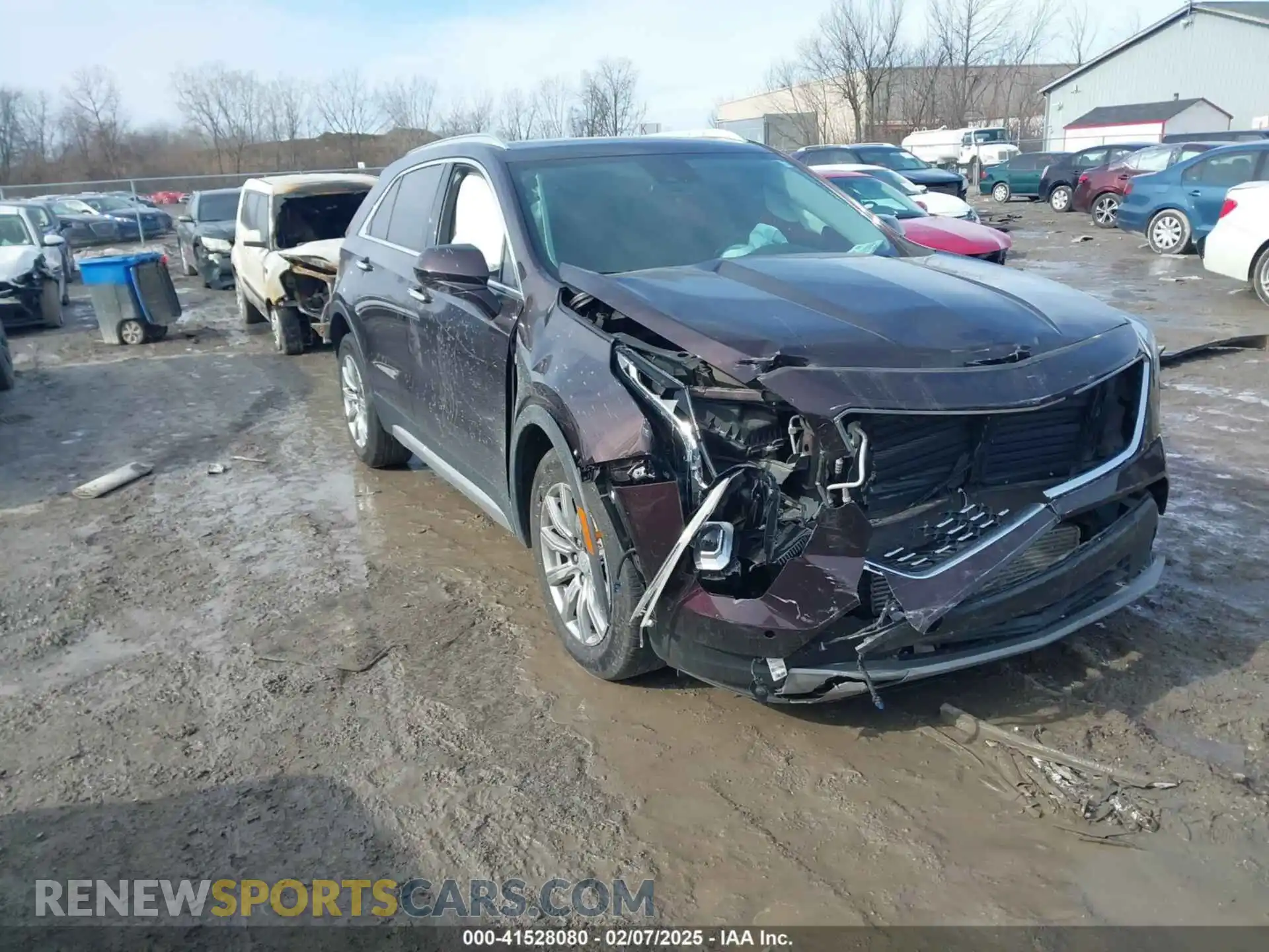 1 fotografías del automóvil dañado 1GYFZDR4XLF085471 CADILLAC XT4 2020