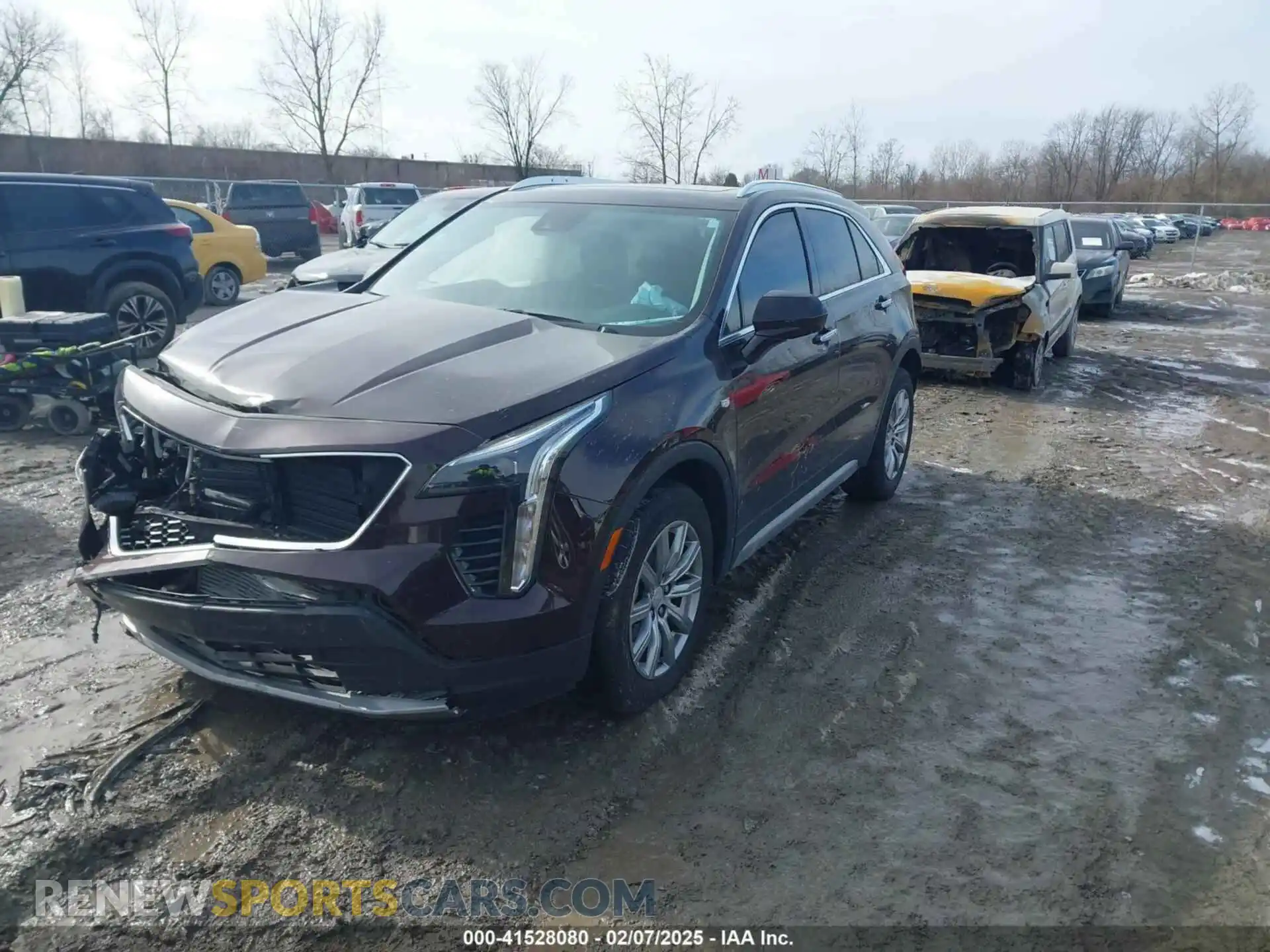 2 fotografías del automóvil dañado 1GYFZDR4XLF085471 CADILLAC XT4 2020