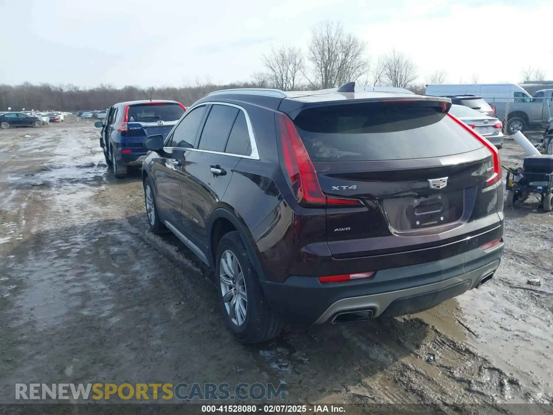 3 fotografías del automóvil dañado 1GYFZDR4XLF085471 CADILLAC XT4 2020