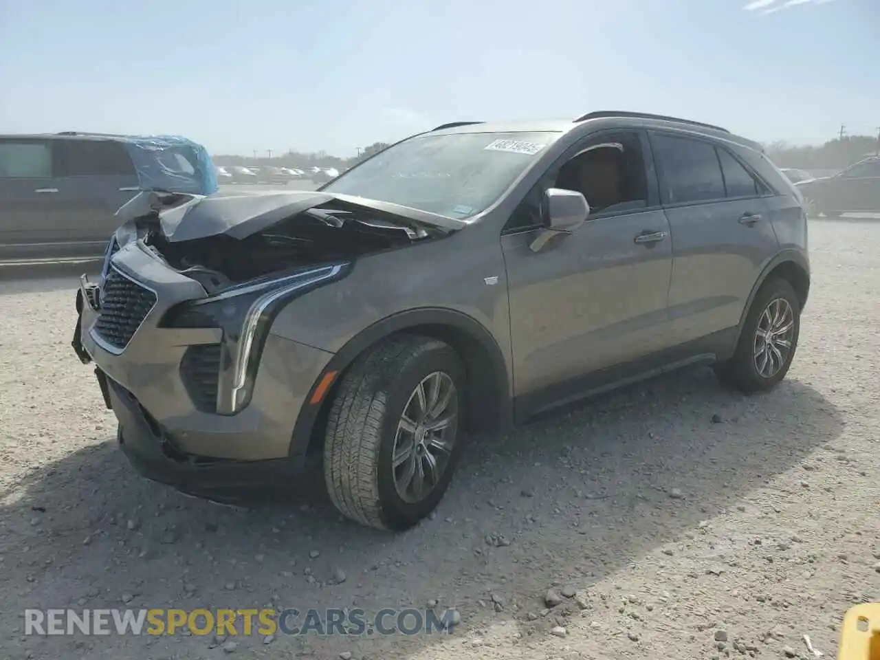 1 Photograph of a damaged car 1GYFZER40LF134537 CADILLAC XT4 2020