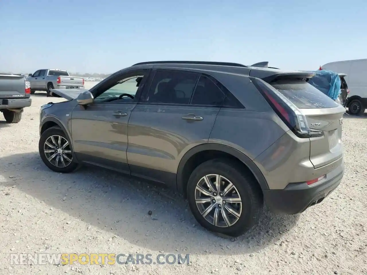2 Photograph of a damaged car 1GYFZER40LF134537 CADILLAC XT4 2020