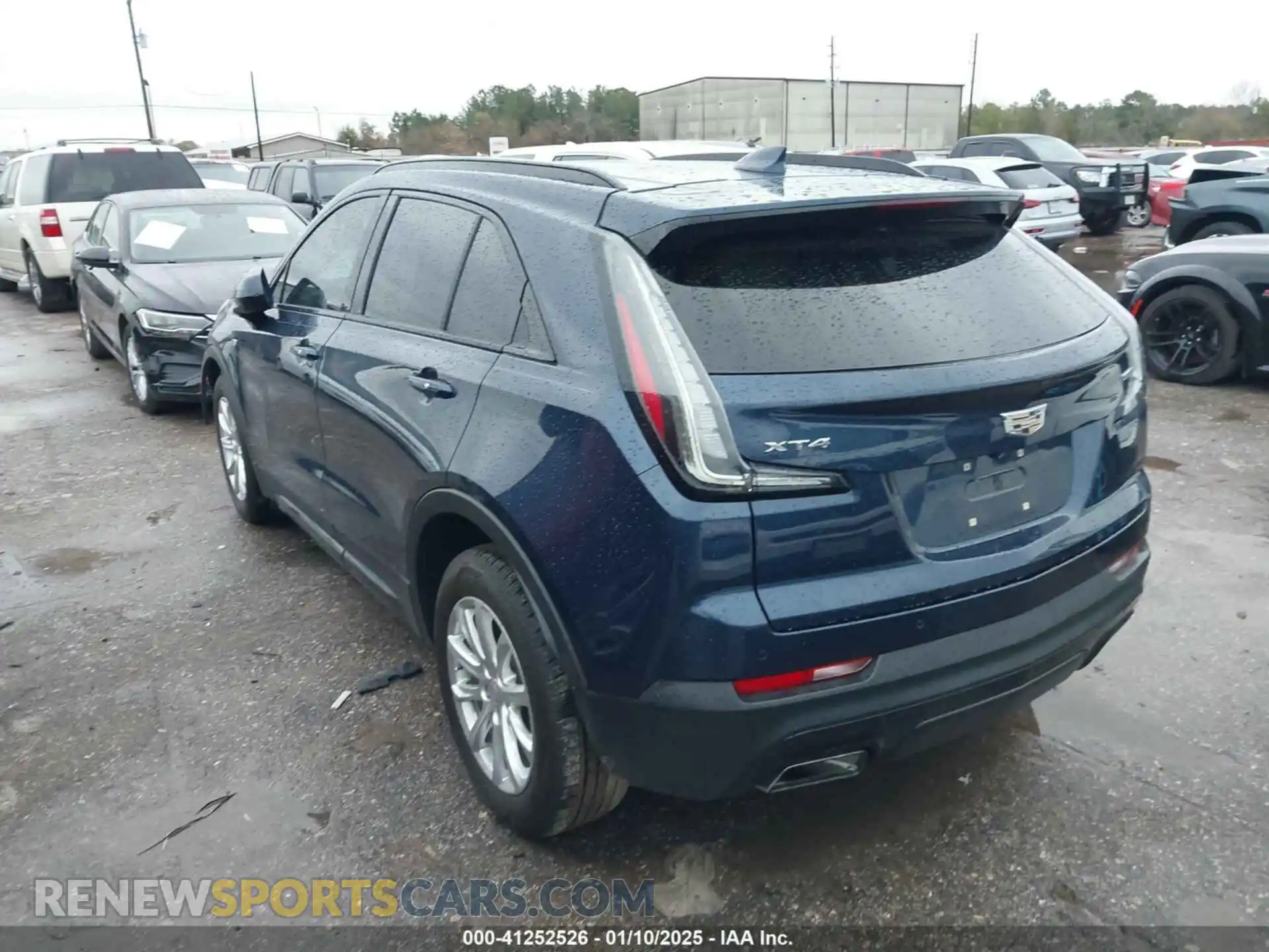 3 Photograph of a damaged car 1GYFZER40LF138071 CADILLAC XT4 2020