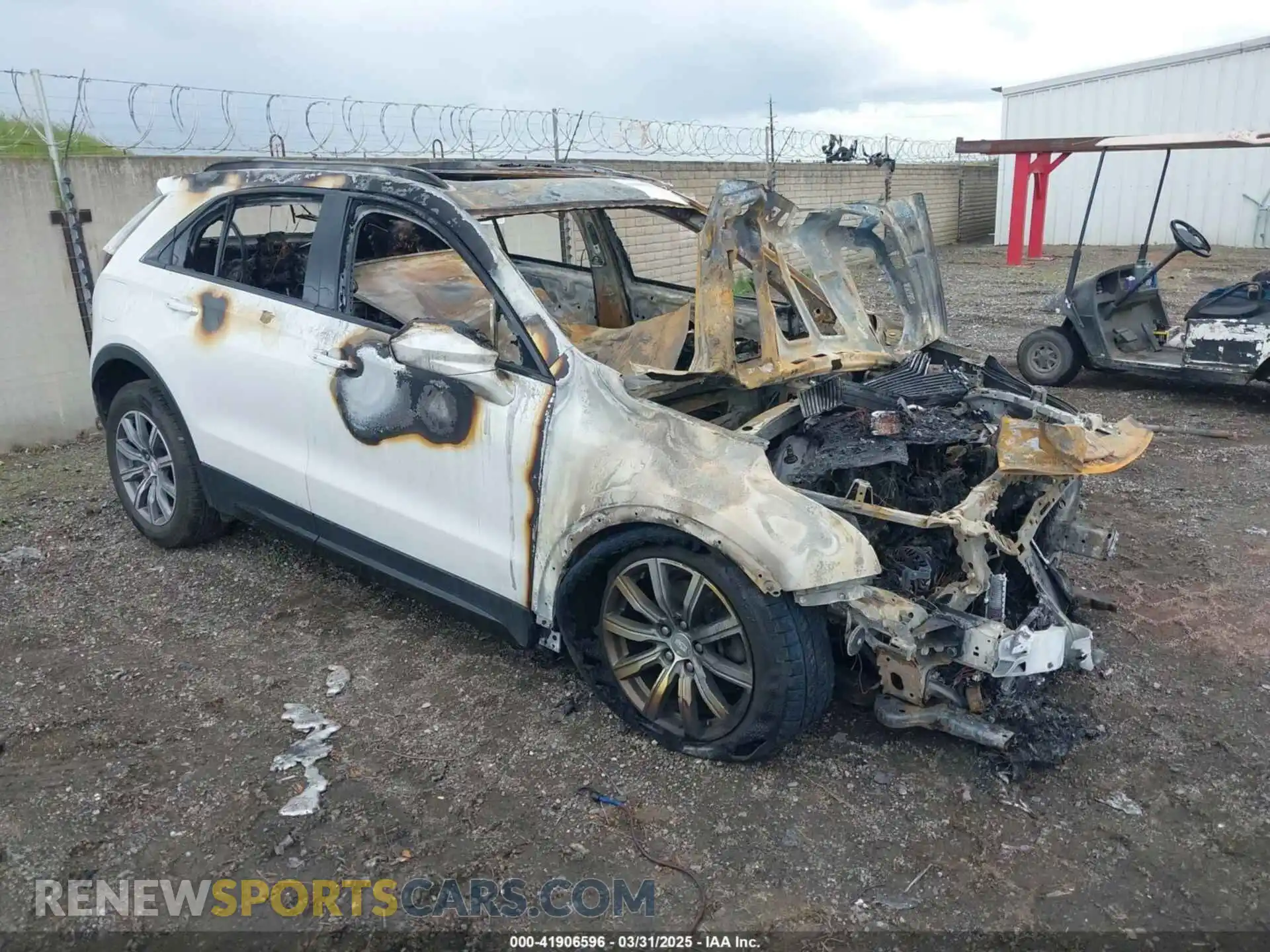 1 Photograph of a damaged car 1GYFZER44LF029323 CADILLAC XT4 2020