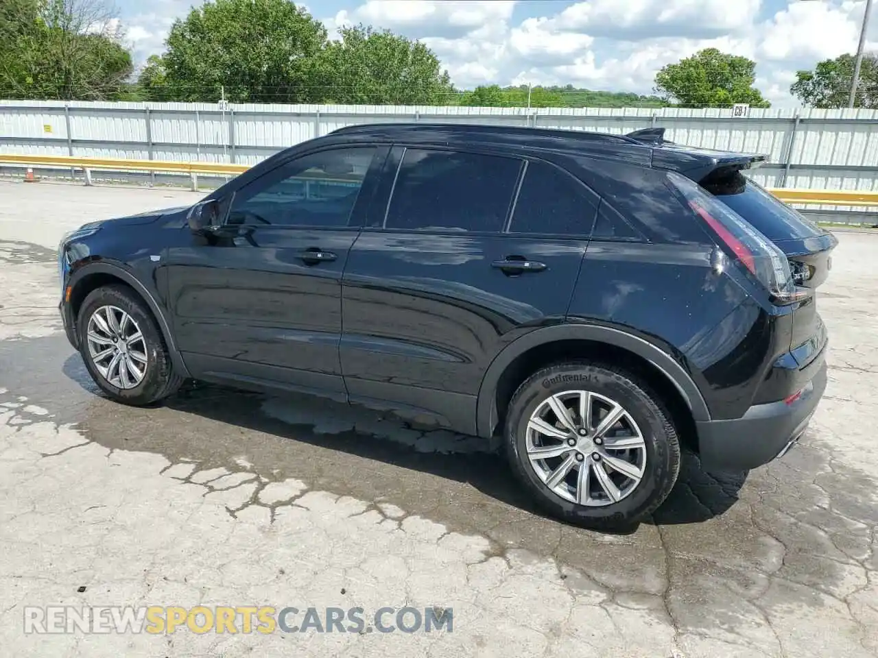 2 Photograph of a damaged car 1GYFZER48LF012489 CADILLAC XT4 2020