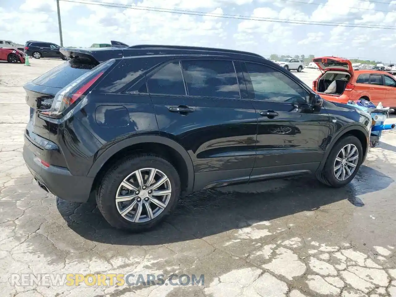 3 Photograph of a damaged car 1GYFZER48LF012489 CADILLAC XT4 2020