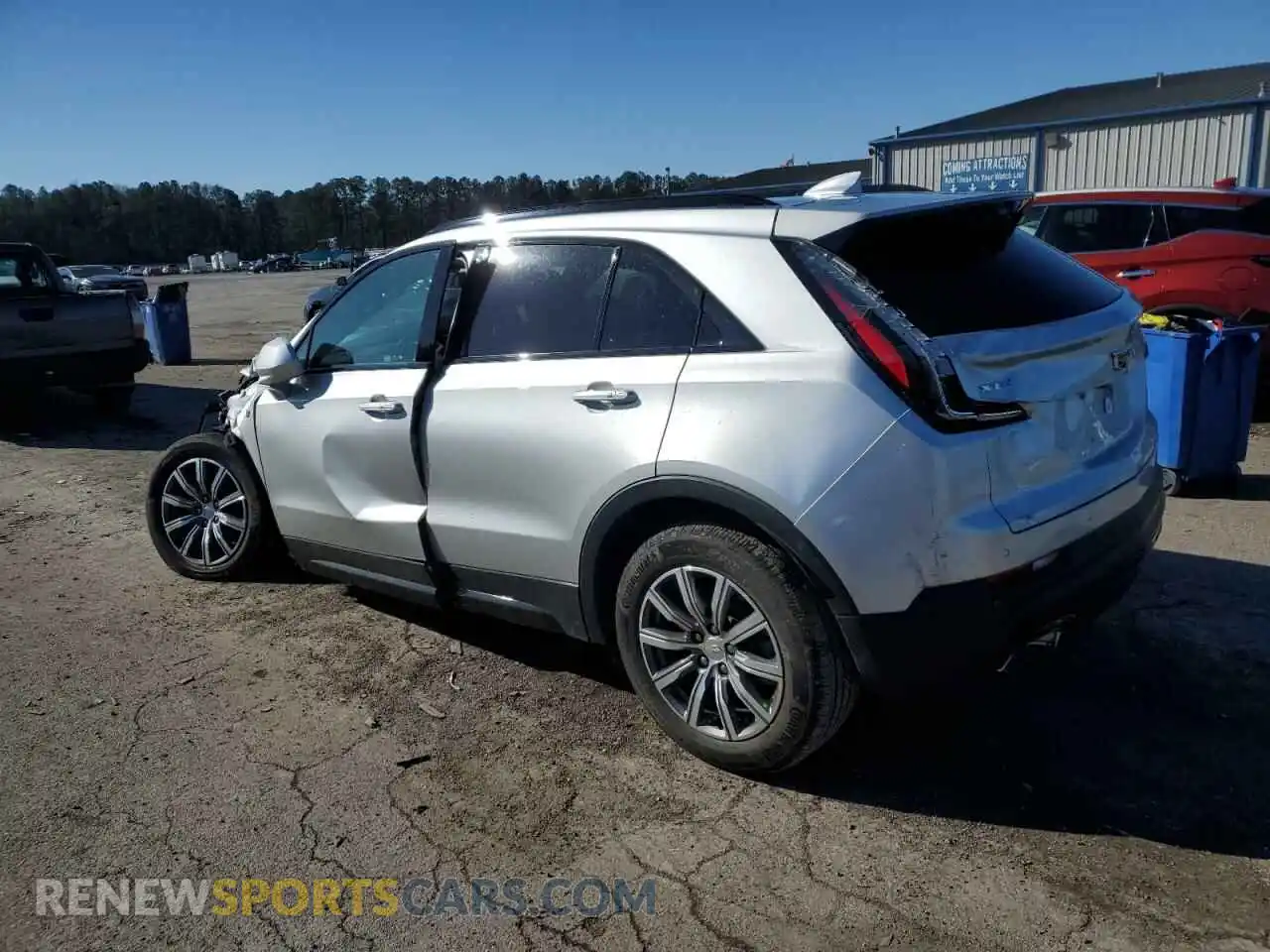 2 Photograph of a damaged car 1GYFZER48LF069887 CADILLAC XT4 2020