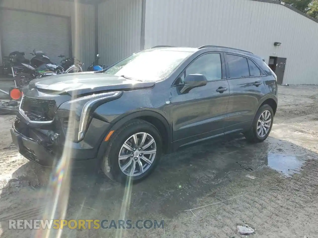 1 Photograph of a damaged car 1GYFZER49LF142149 CADILLAC XT4 2020