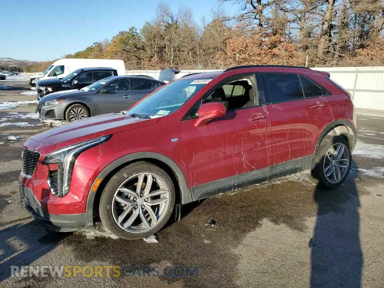 1 Photograph of a damaged car 1GYFZFR45LF071151 CADILLAC XT4 2020