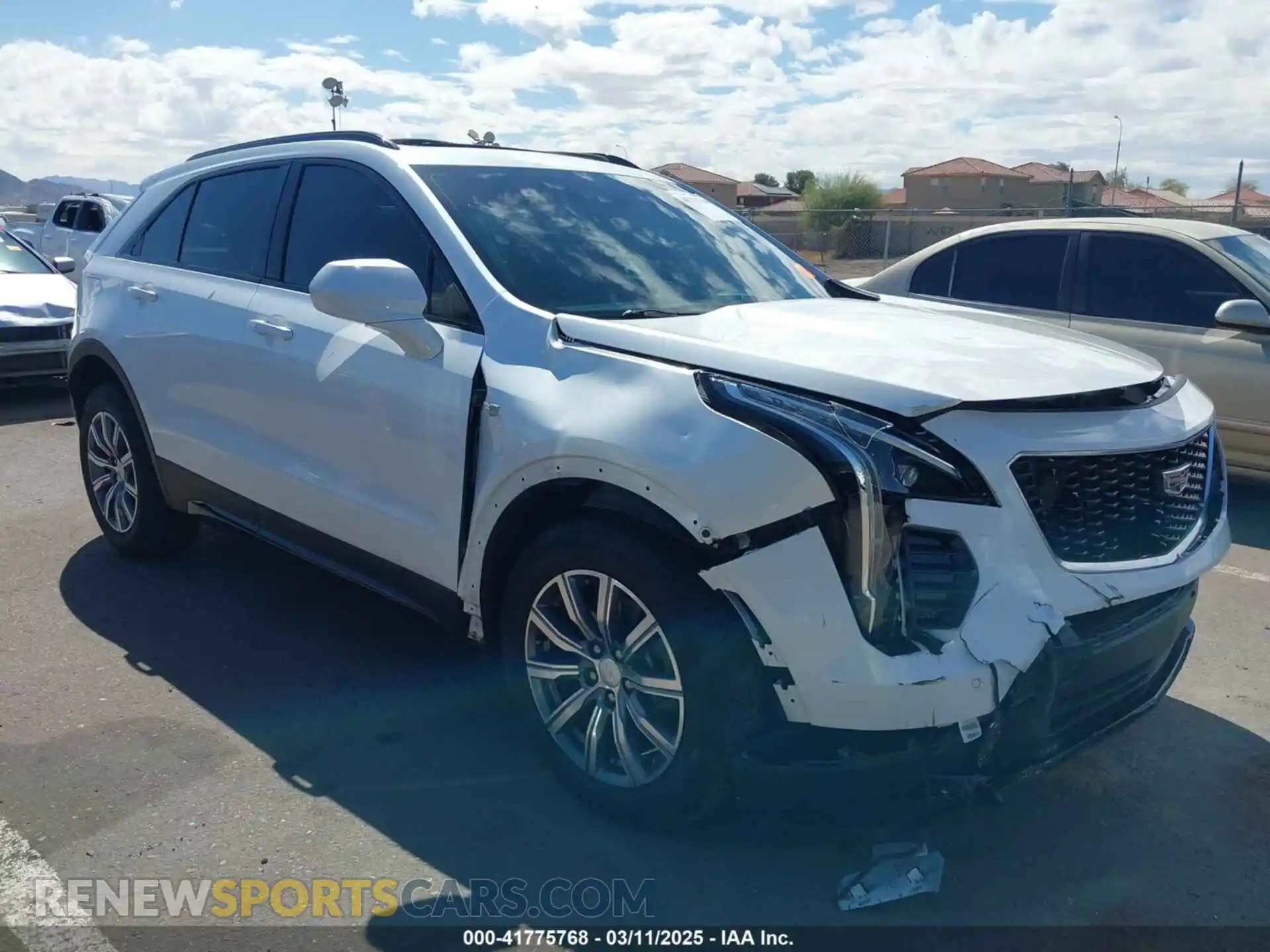 1 Photograph of a damaged car 1GYFZFR48LF122917 CADILLAC XT4 2020