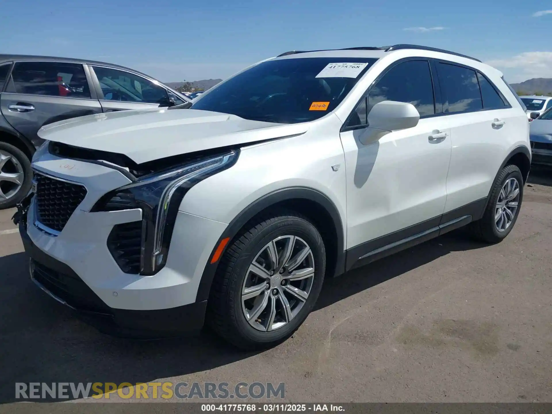 2 Photograph of a damaged car 1GYFZFR48LF122917 CADILLAC XT4 2020