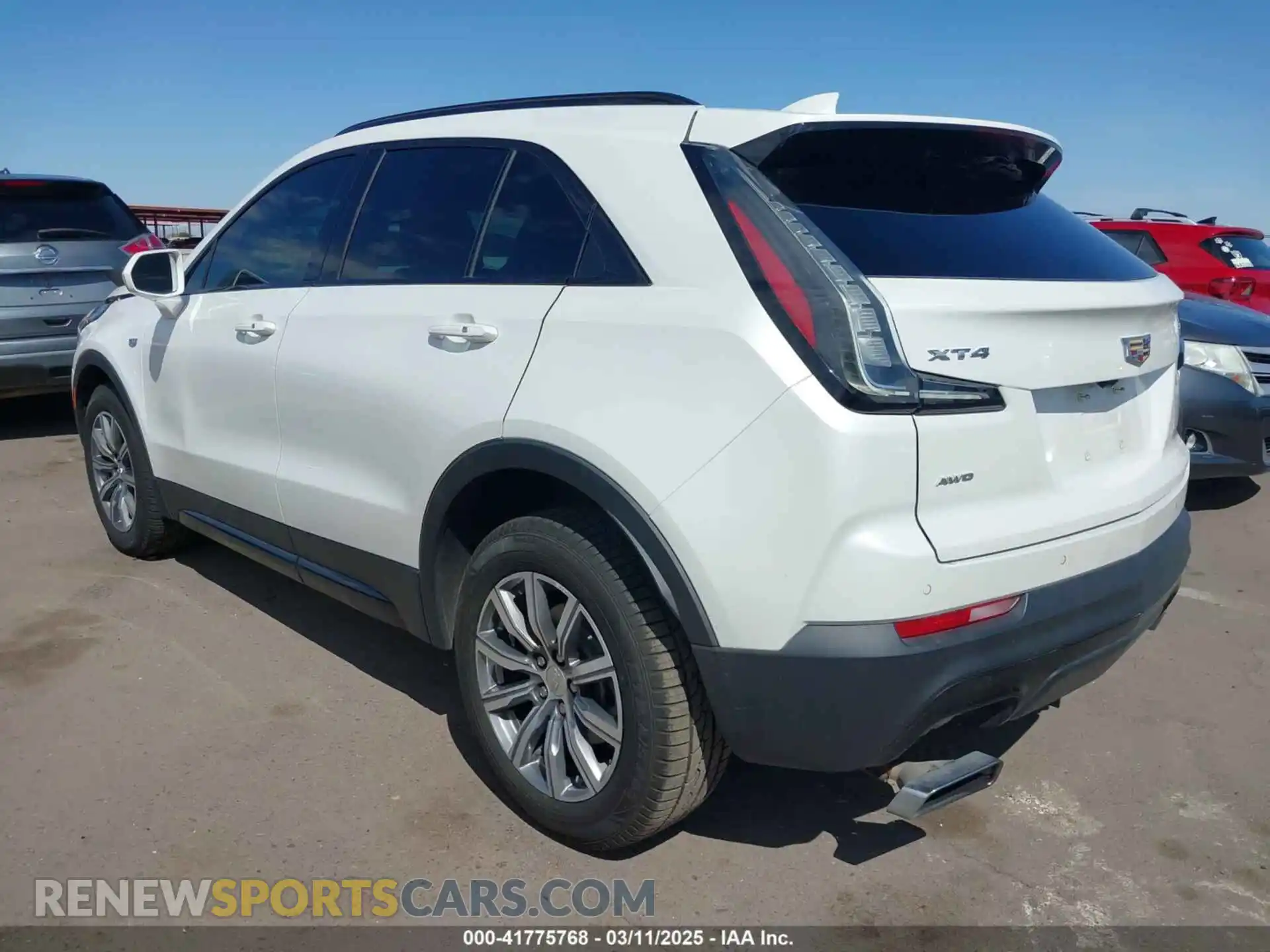 3 Photograph of a damaged car 1GYFZFR48LF122917 CADILLAC XT4 2020