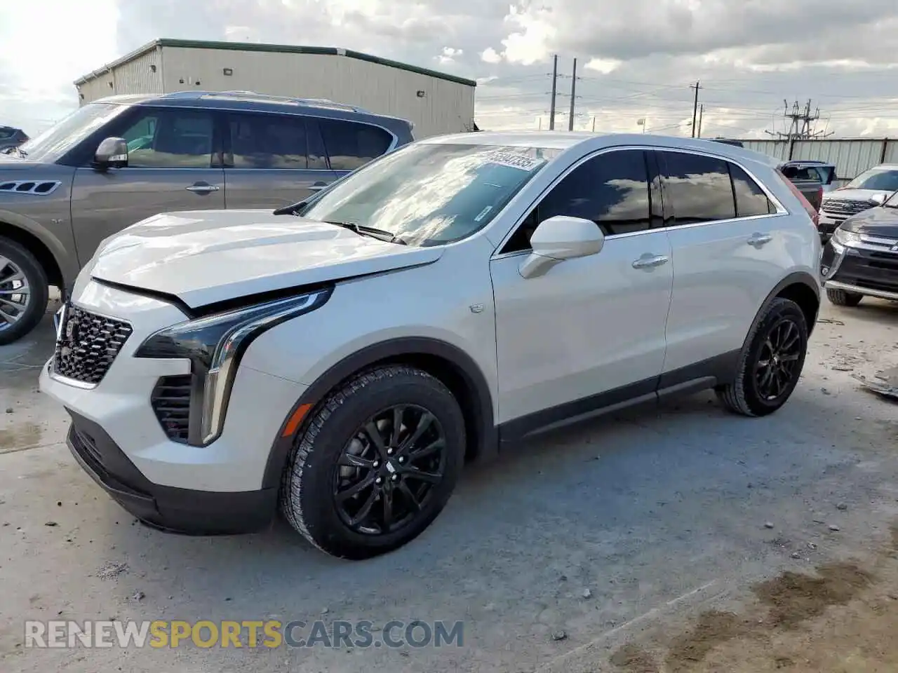 1 Photograph of a damaged car 1GYAZAR40MF051288 CADILLAC XT4 2021