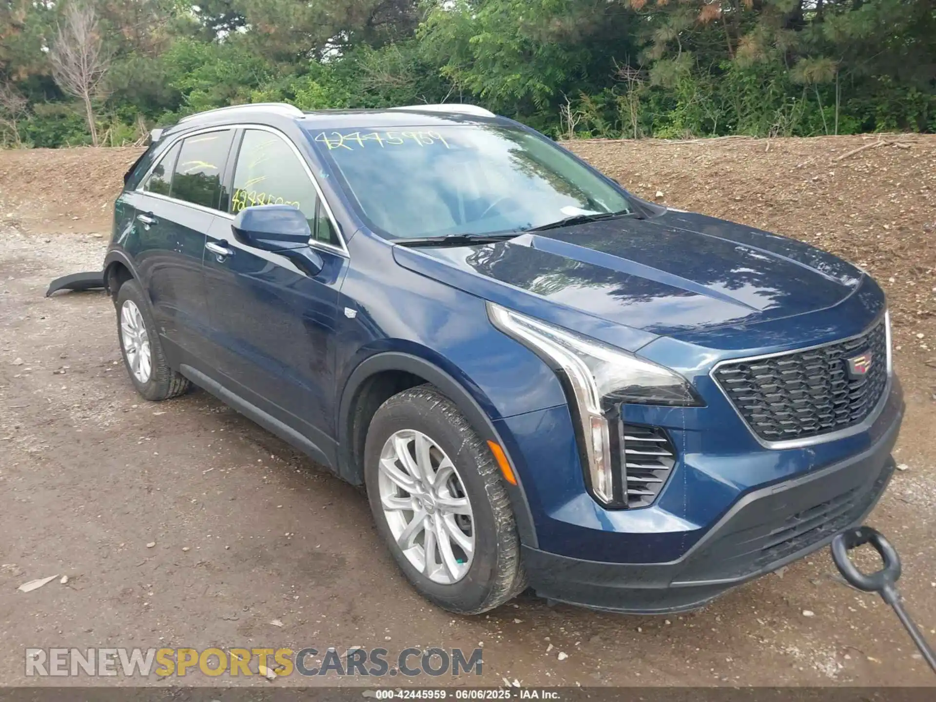 1 fotografías del automóvil dañado 1GYAZAR49MF022498 CADILLAC XT4 2021