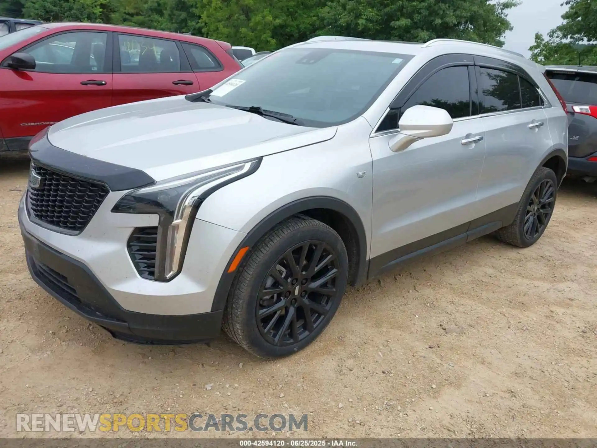 2 Photograph of a damaged car 1GYFZBR40MF061203 CADILLAC XT4 2021