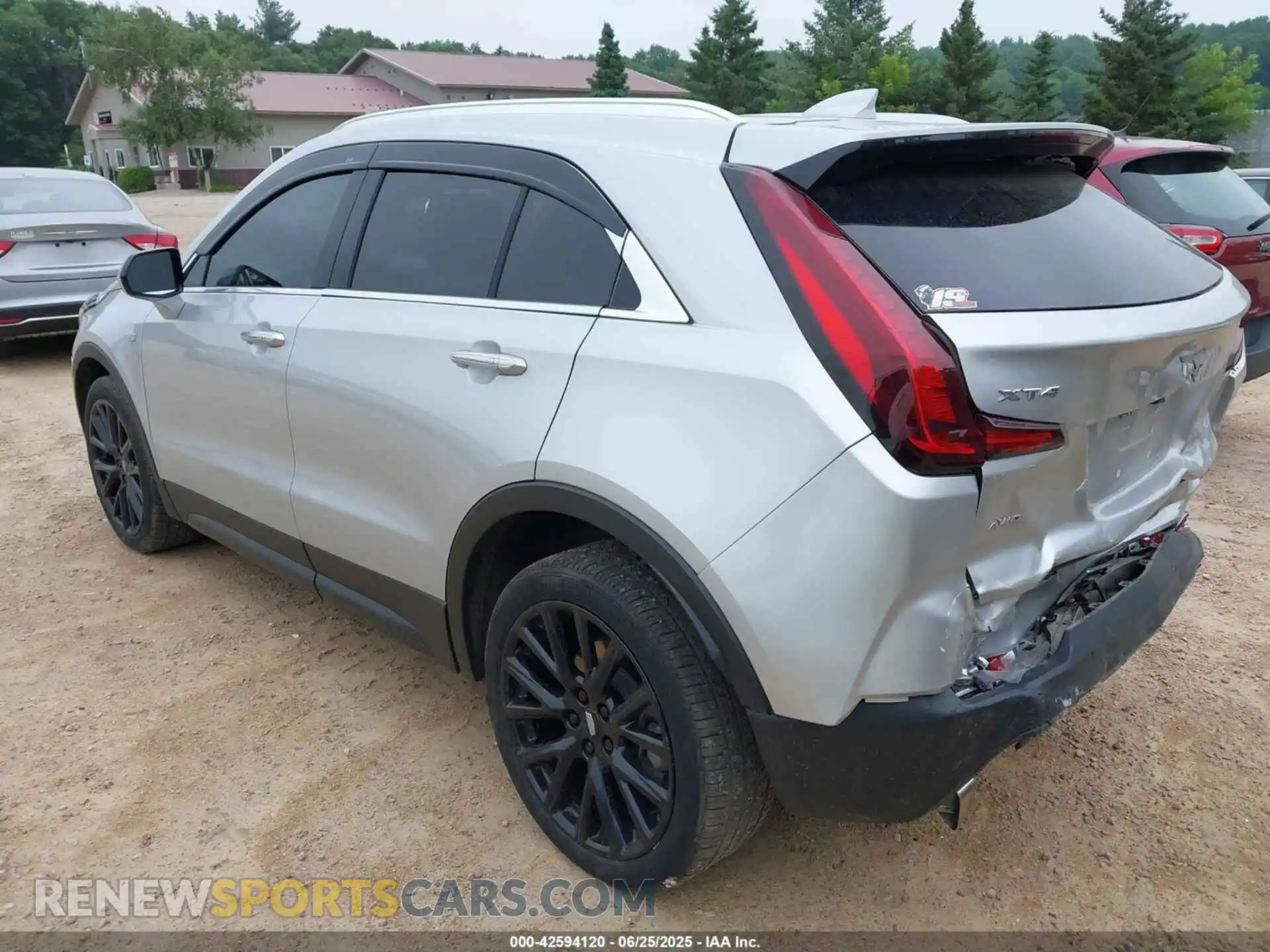 3 Photograph of a damaged car 1GYFZBR40MF061203 CADILLAC XT4 2021