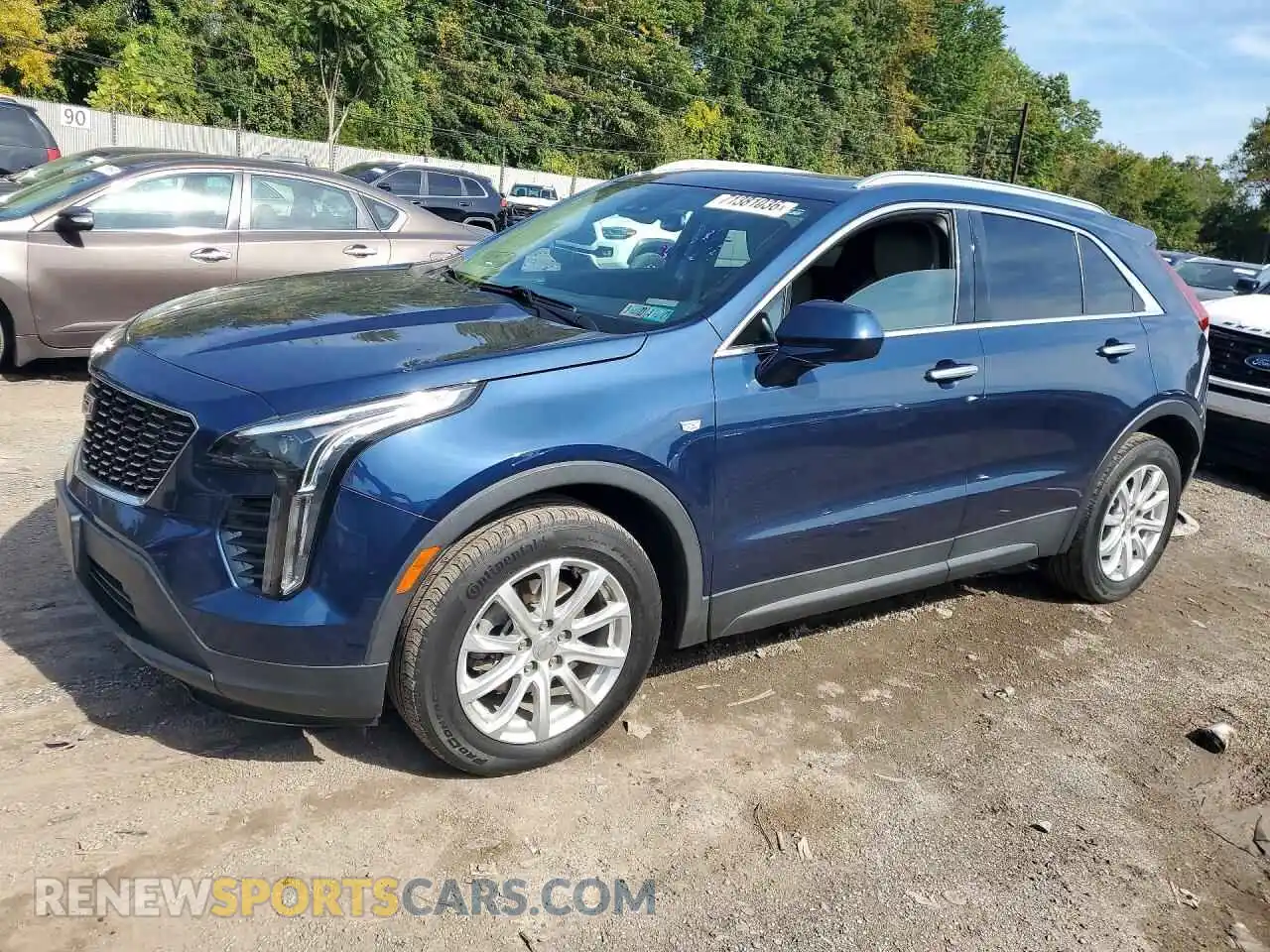 1 Фотография поврежденного автомобиля 1GYFZBR40MF066319 CADILLAC XT4 2021