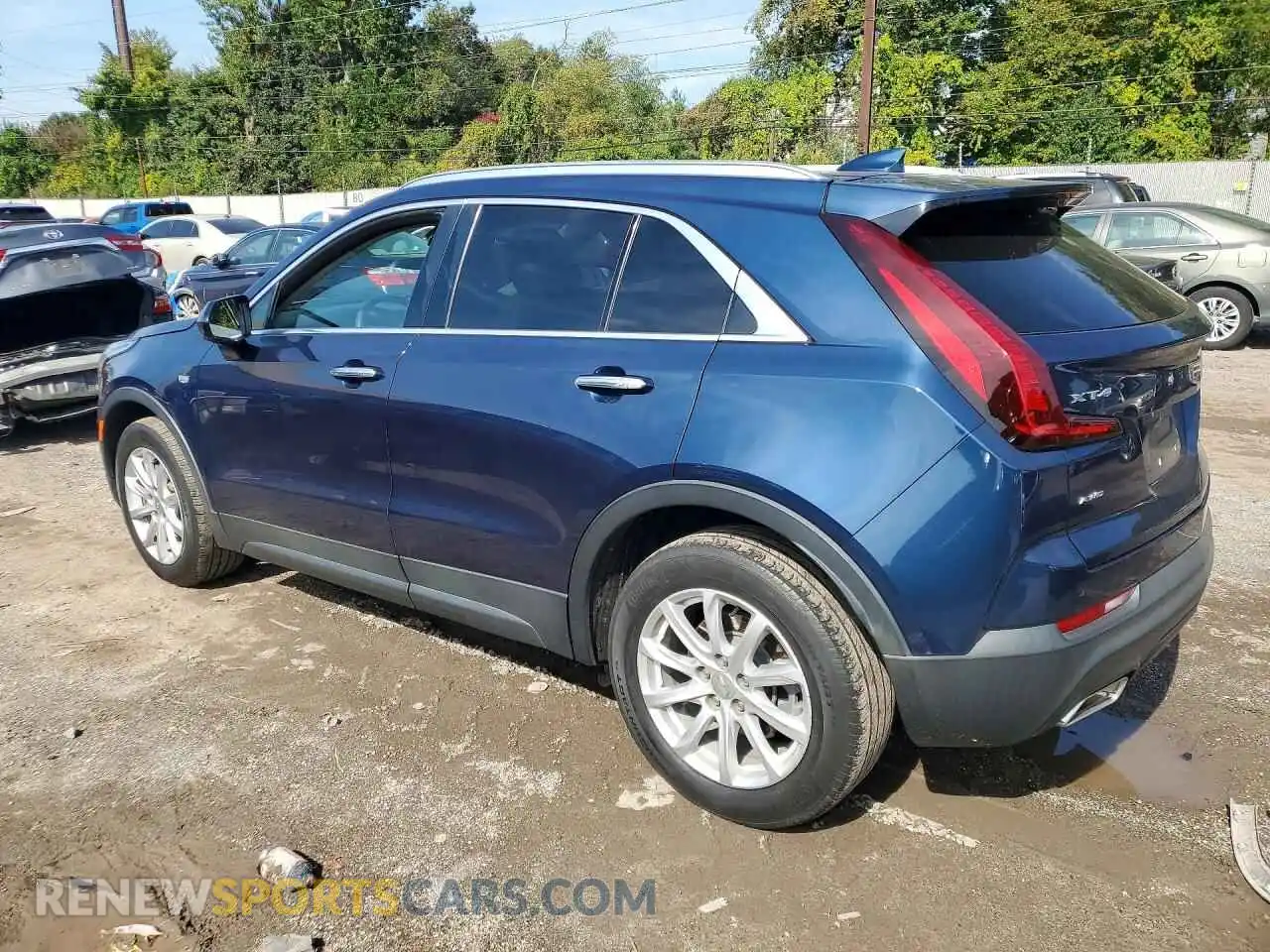 2 Фотография поврежденного автомобиля 1GYFZBR40MF066319 CADILLAC XT4 2021
