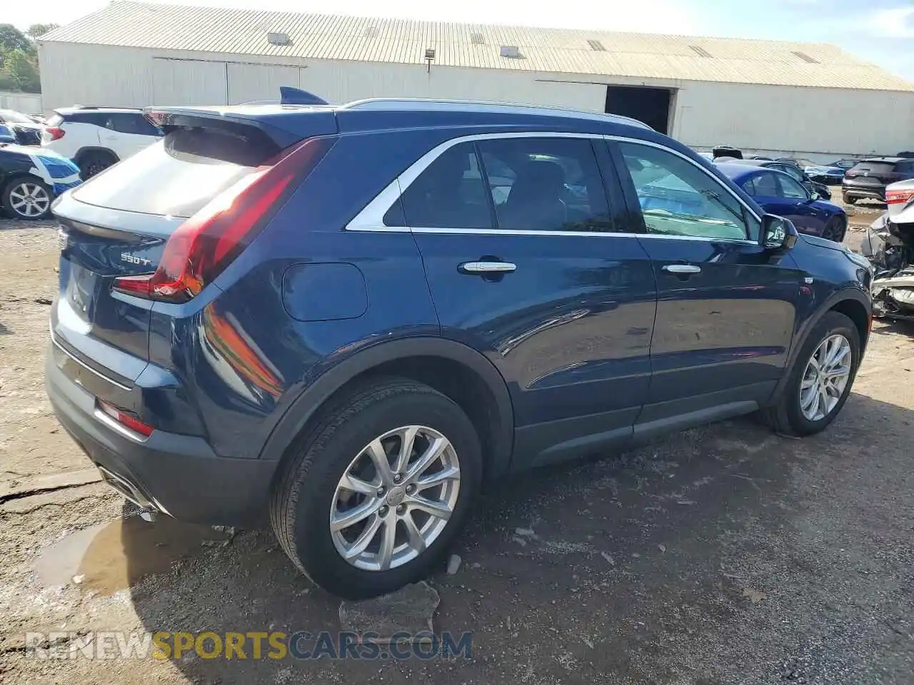 3 Фотография поврежденного автомобиля 1GYFZBR40MF066319 CADILLAC XT4 2021