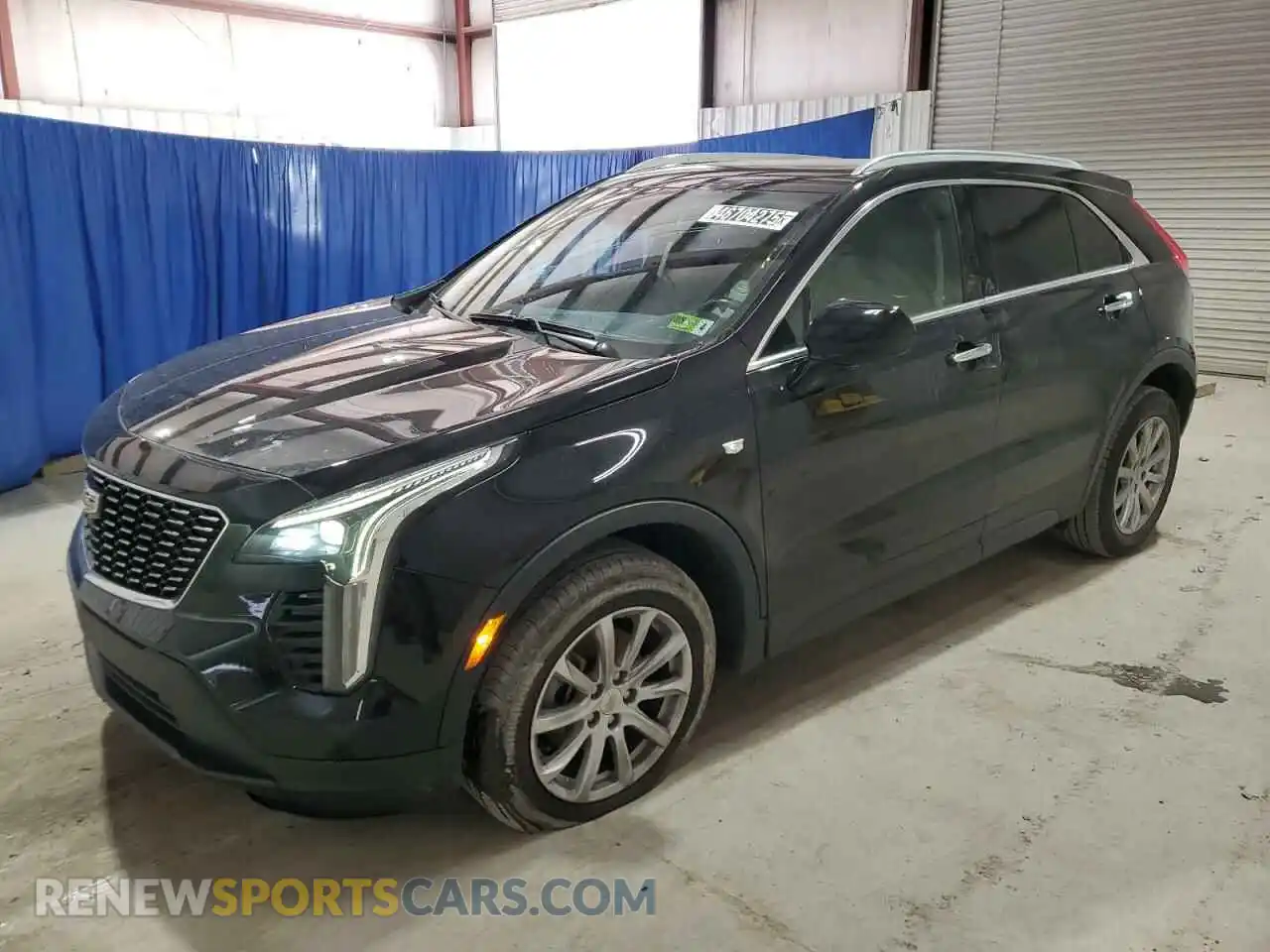 1 Photograph of a damaged car 1GYFZBR42MF055788 CADILLAC XT4 2021