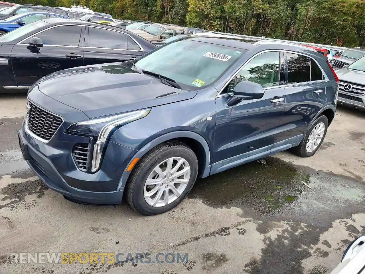 1 Фотография поврежденного автомобиля 1GYFZBR46MF039772 CADILLAC XT4 2021