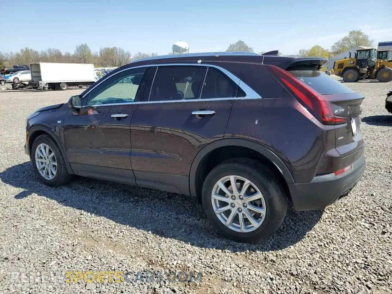 2 Photograph of a damaged car 1GYFZBR47MF022799 CADILLAC XT4 2021