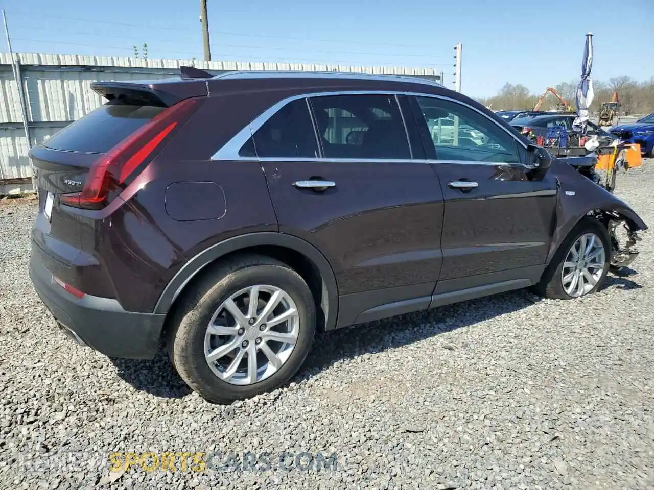 3 Photograph of a damaged car 1GYFZBR47MF022799 CADILLAC XT4 2021