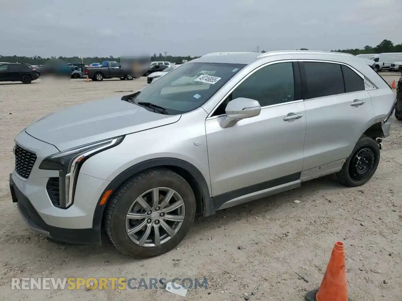 1 Photograph of a damaged car 1GYFZCR41MF002411 CADILLAC XT4 2021