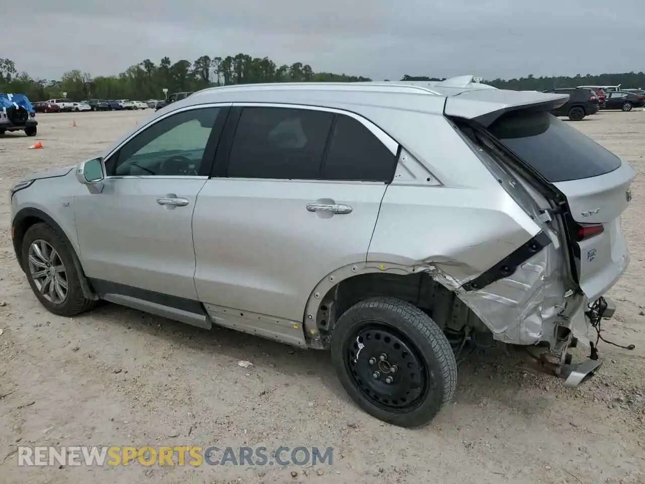 2 Photograph of a damaged car 1GYFZCR41MF002411 CADILLAC XT4 2021