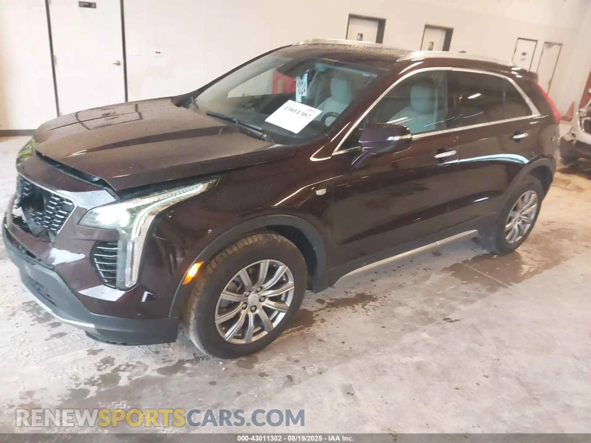 2 Photograph of a damaged car 1GYFZCR42MF001347 CADILLAC XT4 2021
