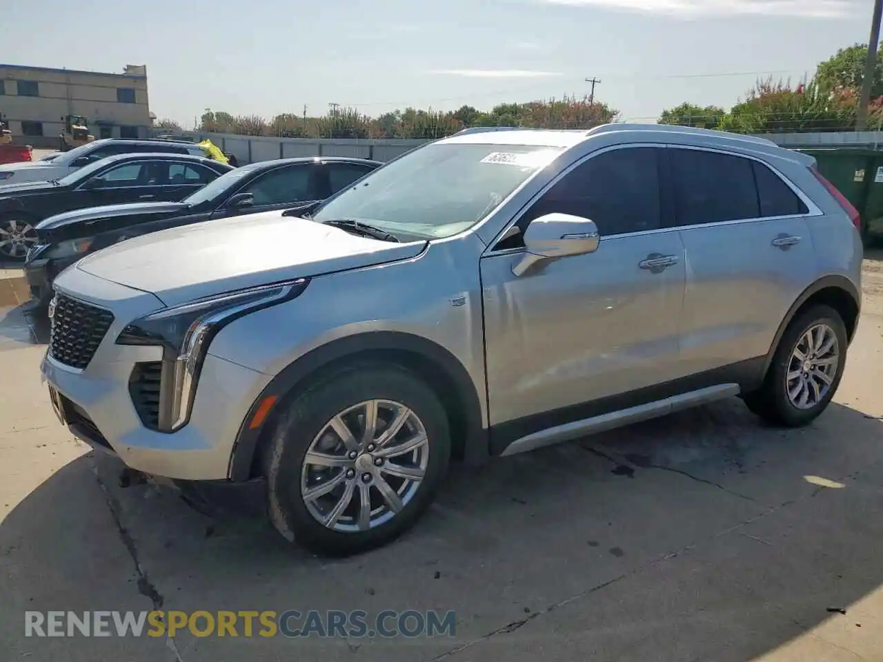 1 Photograph of a damaged car 1GYFZCR42MF060933 CADILLAC XT4 2021