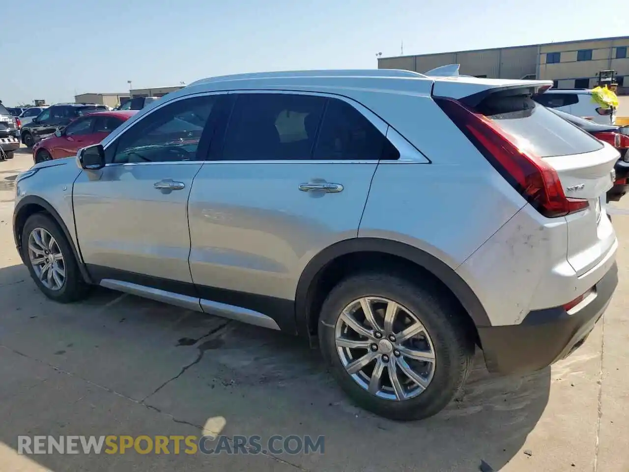 2 Photograph of a damaged car 1GYFZCR42MF060933 CADILLAC XT4 2021