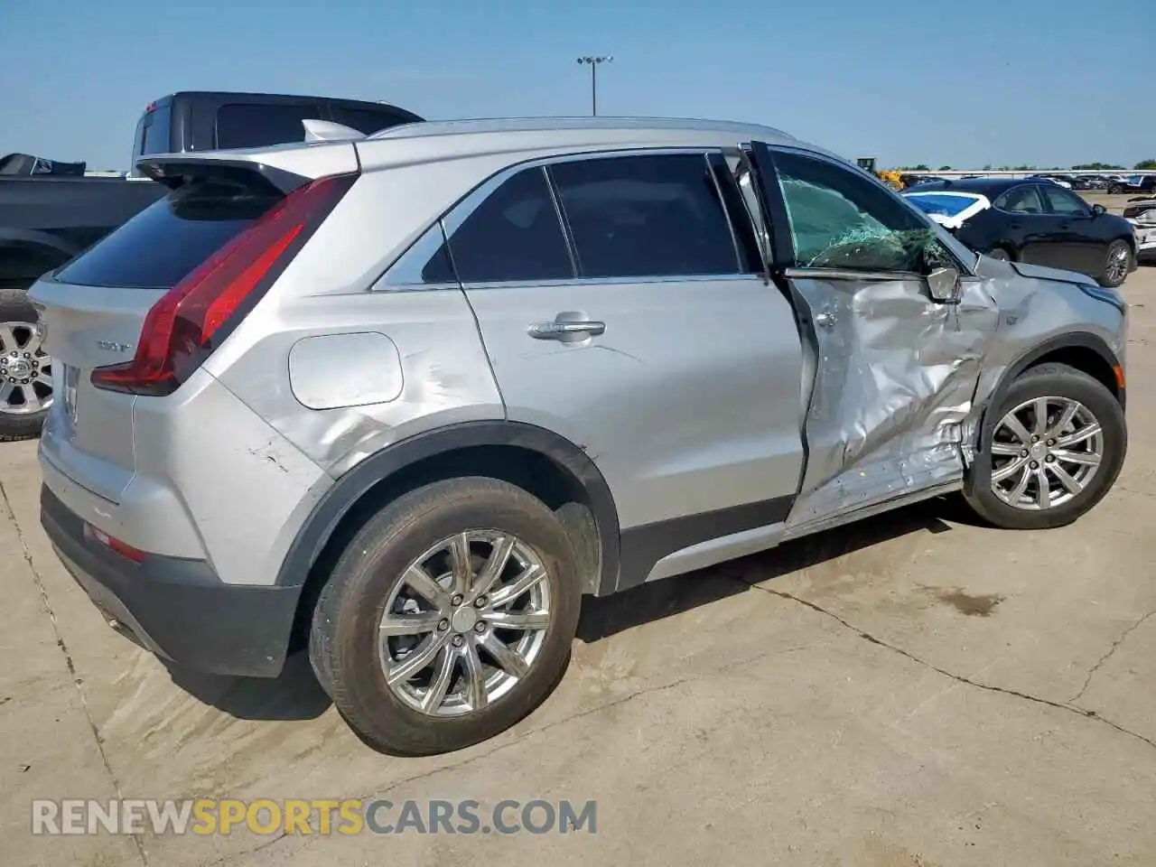 3 Photograph of a damaged car 1GYFZCR42MF060933 CADILLAC XT4 2021