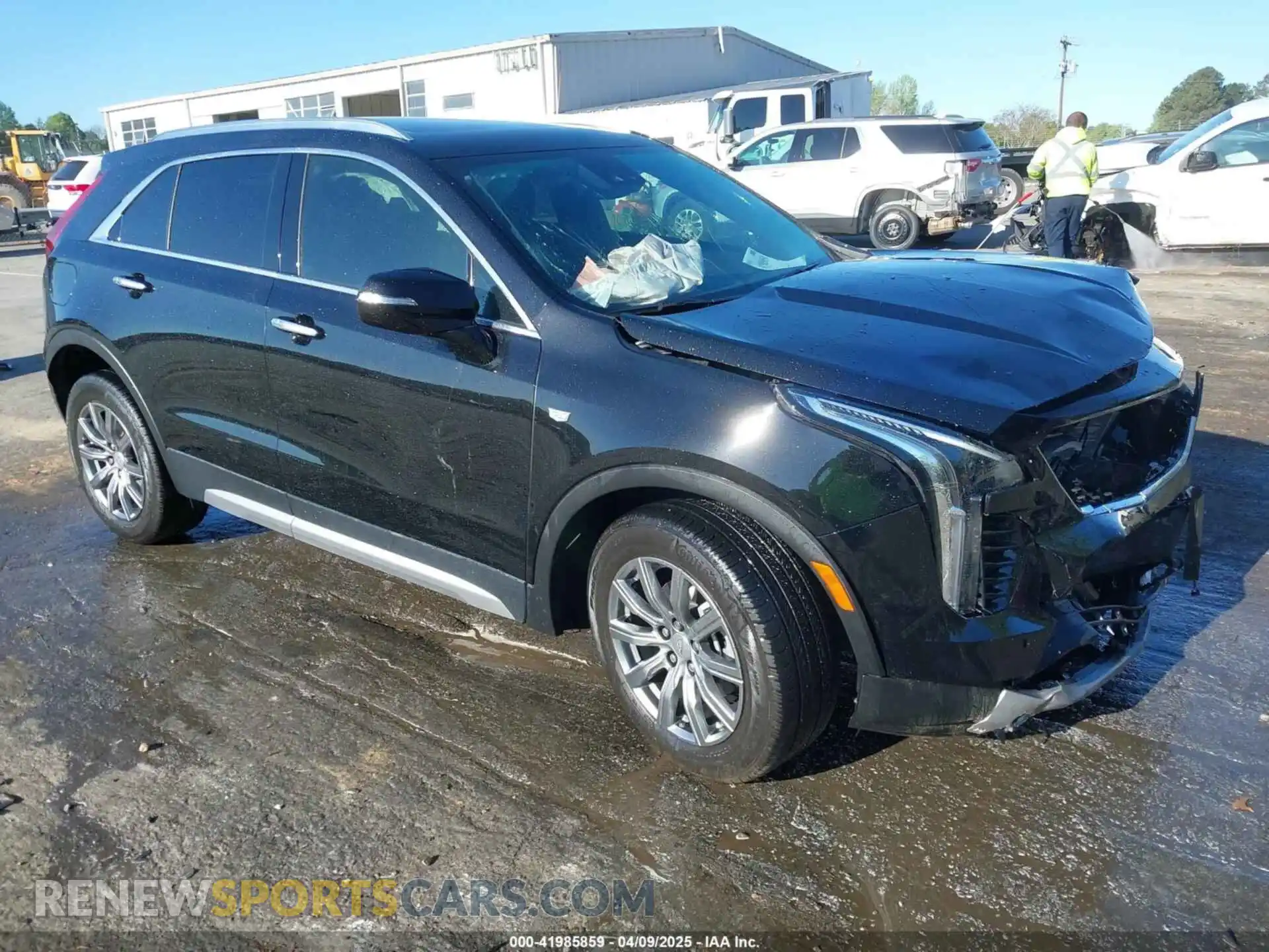 1 Photograph of a damaged car 1GYFZCR43MF052422 CADILLAC XT4 2021