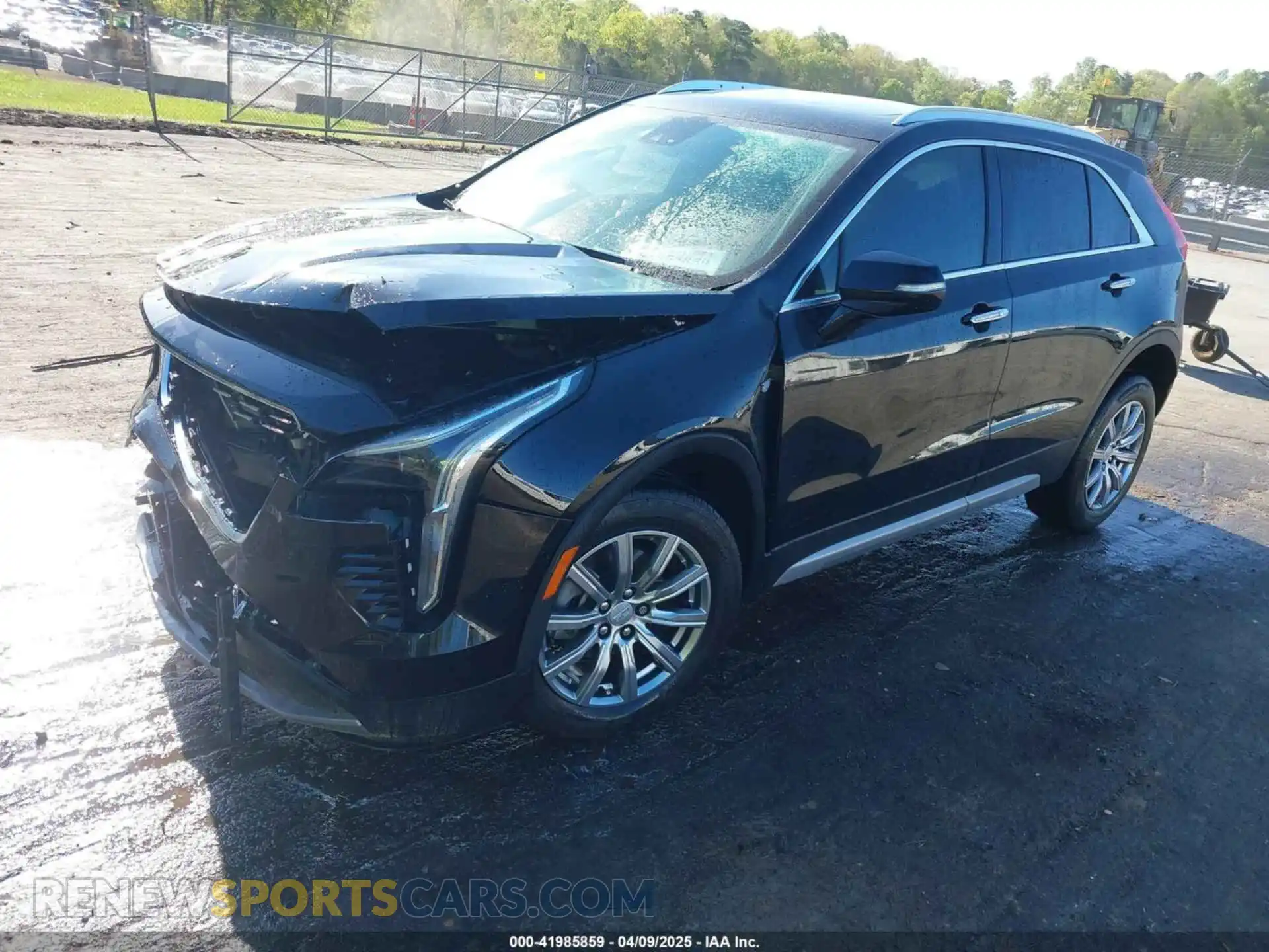 2 Photograph of a damaged car 1GYFZCR43MF052422 CADILLAC XT4 2021