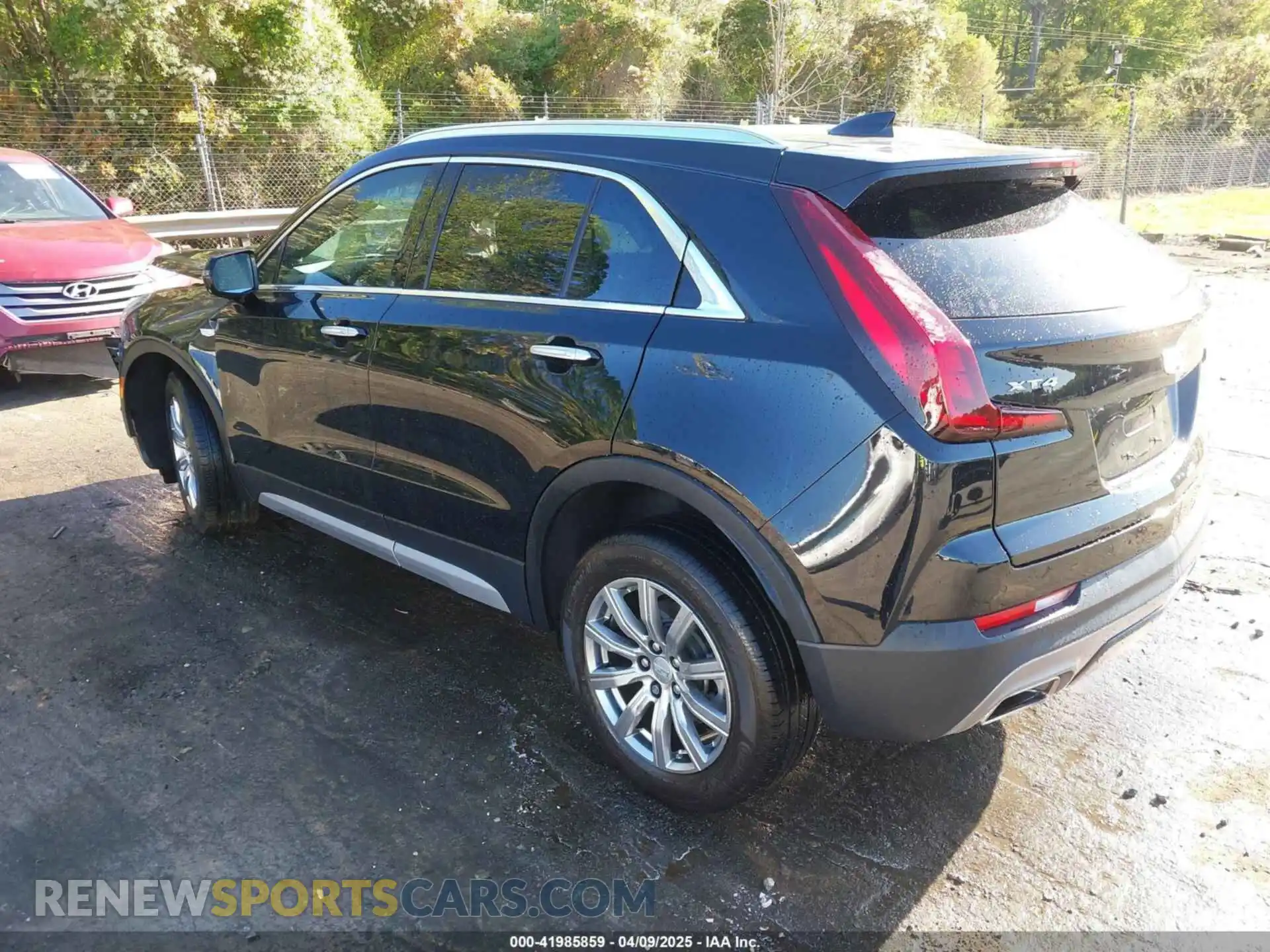 3 Photograph of a damaged car 1GYFZCR43MF052422 CADILLAC XT4 2021