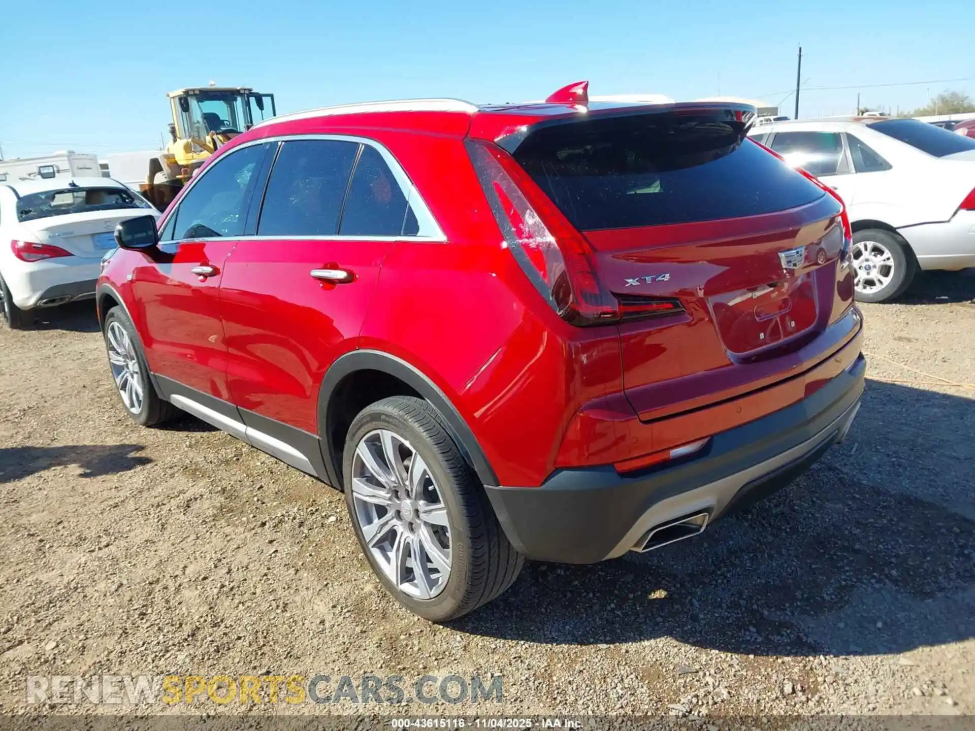 3 Photograph of a damaged car 1GYFZCR45MF083316 CADILLAC XT4 2021