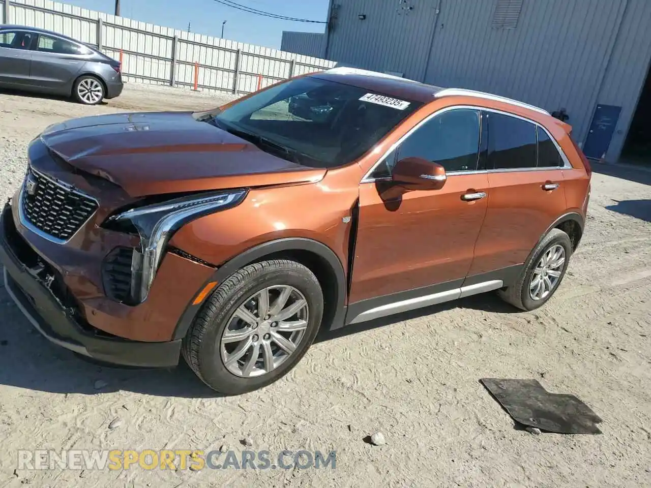 1 Photograph of a damaged car 1GYFZCR46MF076066 CADILLAC XT4 2021